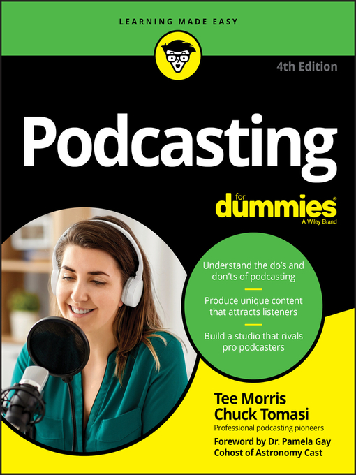Cover image for Podcasting For Dummies